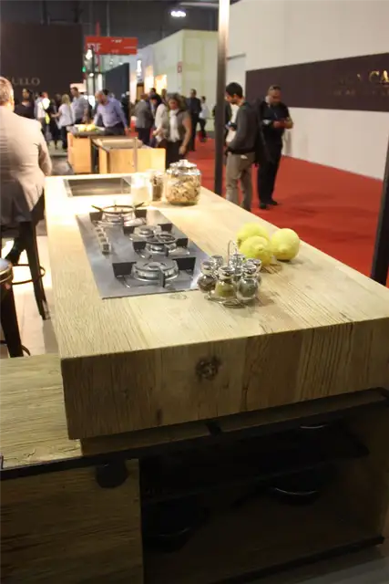 Мясной блок от NatureDesign на выставке EuroCucina