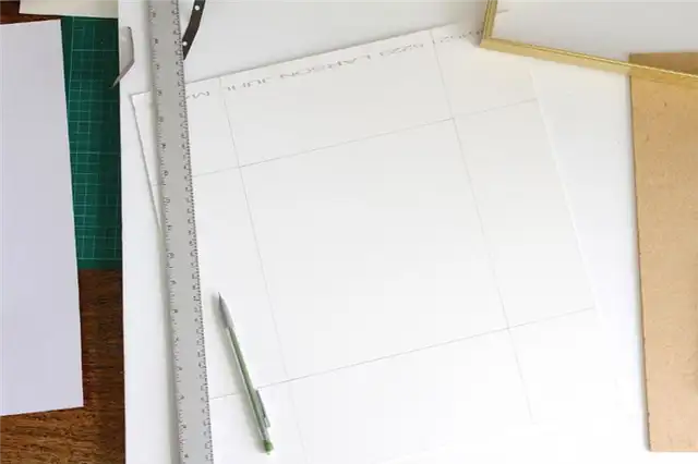 Пользовательская рамка Those Prints Yourself - отметить внутренние разрезы