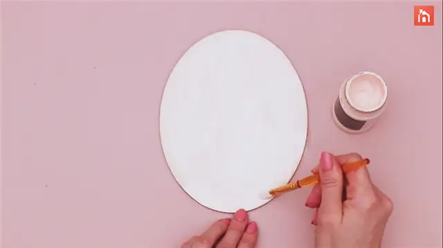 Картинка цветка из сосновой шишки - DIY (своими руками) шаг (3)