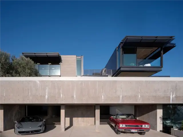 Collywood House by Olson Kundig вид спереди