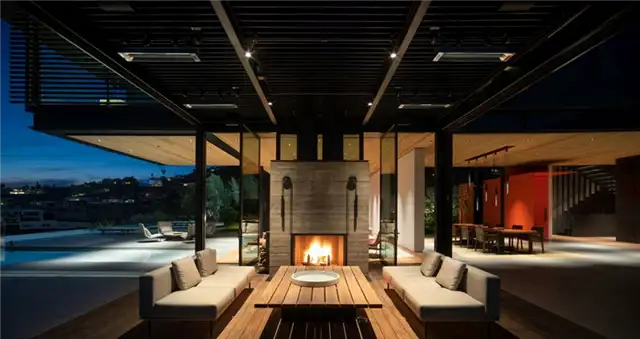 Гостиная Collywood House by Olson Kundig