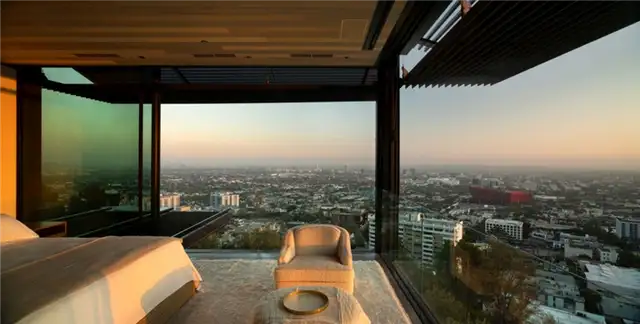 Спальня Collywood House by Olson Kundig