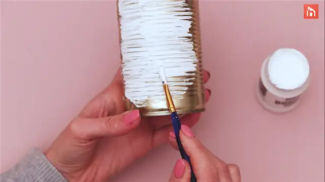 вешалка для растений acrame diy (2)