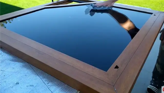 DIY (своими руками) Солнечный водонагреватель - Постройте солнечный нагреватель для бассейна из старого окна с двойным остеклением