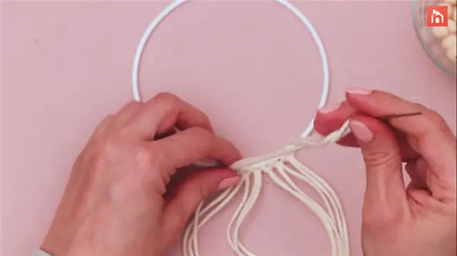 деревянные бусины декор DIY (своими руками) (34)