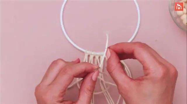 деревянные бусины декор DIY (своими руками) (29)