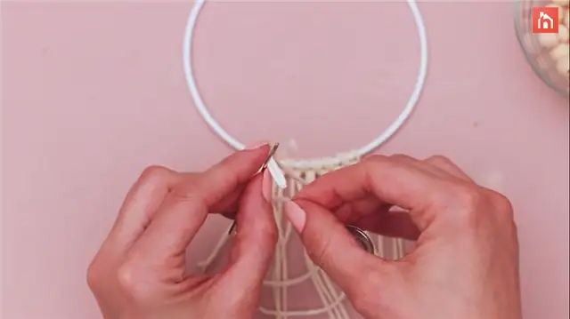 деревянные бусины декор DIY (своими руками) (28)