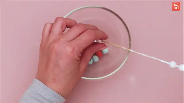 деревянные бусины декор DIY (своими руками) (24)