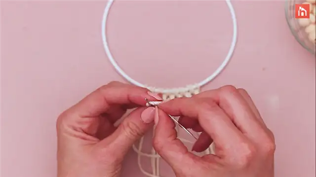 деревянные бусины декор DIY (своими руками) (30)