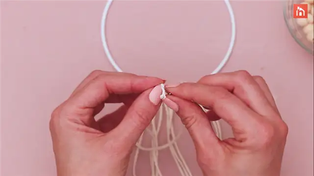 деревянные бусины декор DIY (своими руками) (31)