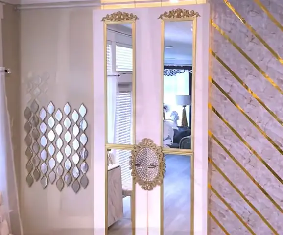 ЗЕРКАЛЬНЫЕ РАЗДВИЖНЫЕ ДВЕРИ DIY (своими руками) С ИСПОЛЬЗОВАНИЕМ ЗЕРКАЛ WALMART