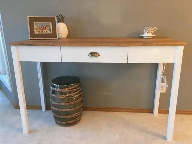 Простой диванный стол DIY (своими руками)