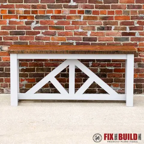 Диванный стол DIY (своими руками) Truss