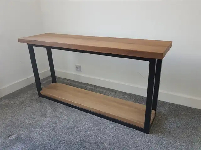 Iroko Console Table