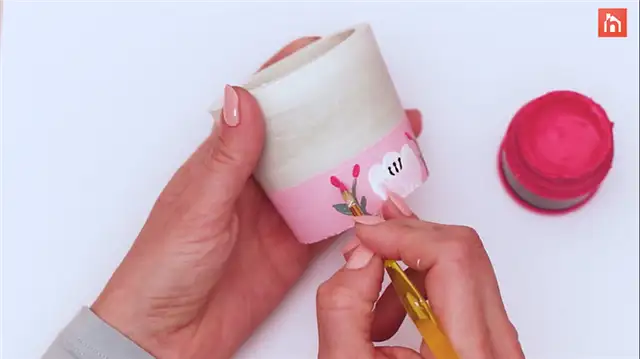 DIY (своими руками) простой Бетонная сажалка (33)