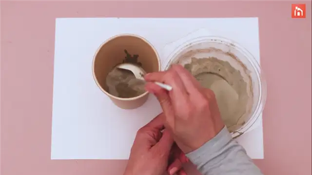 DIY (своими руками) простой Бетонная сажалка (9)