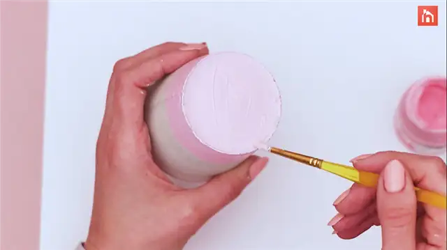 DIY (своими руками) простой Бетонный плантатор (24)