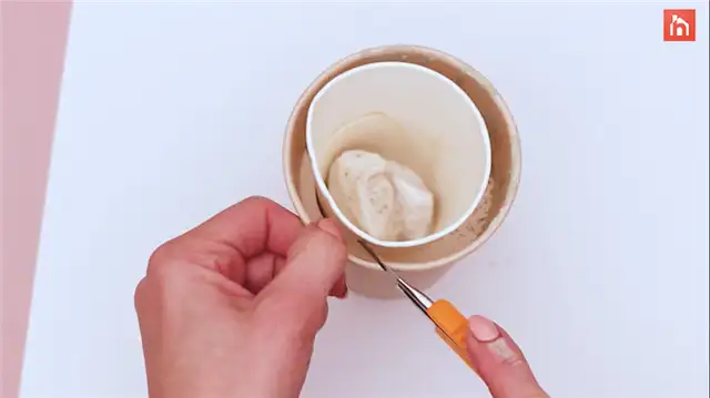 DIY (своими руками) простой Бетонная сажалка (15)