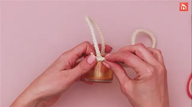 DIY (своими руками) настенный подсвечник (22)