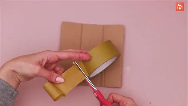 DIY (своими руками) органайзер для карандашей из картона (15)