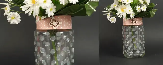 Ваза из матового стекла DIY (своими руками)