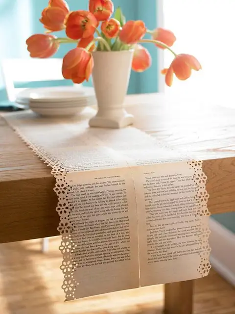 DIY (своими руками) Tie Dye Table Runner 683x1024