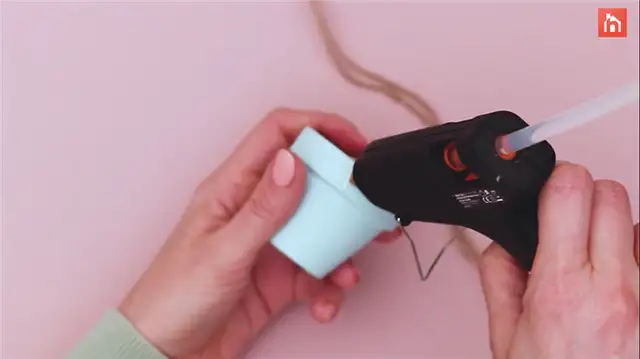 DIY (своими руками) подвесной плантатор для минина (16)