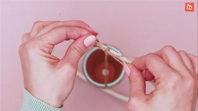 DIY (своими руками) minin подвесной плантатор (32)