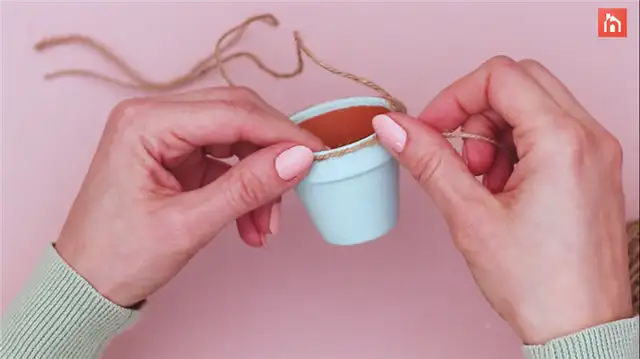 DIY (своими руками) minin hanging planter (23)
