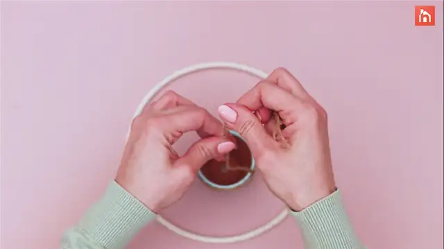 DIY (своими руками) minin подвесной плантатор (28)