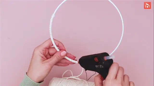 DIY (своими руками) minin подвесной плантатор (7)