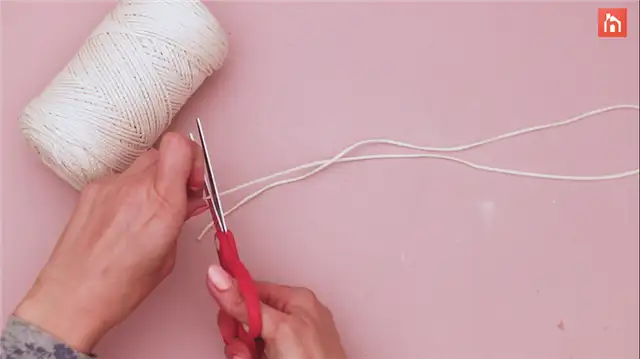 DIY (своими руками) macrame boho candle lantern (16)