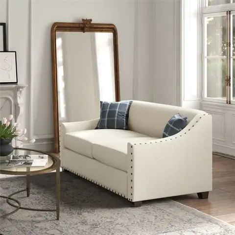 Диван-кровать Joelle 49'' Square Arm Sofa Bed с двусторонними подушками