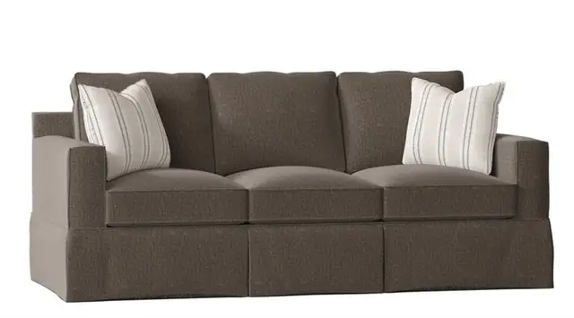 Диван-кровать Mcalester 85'' Square Arm Slipcovered Sofa Bed with Reversible Cushions