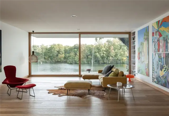 Haus am See Potsdam Germany гостиная