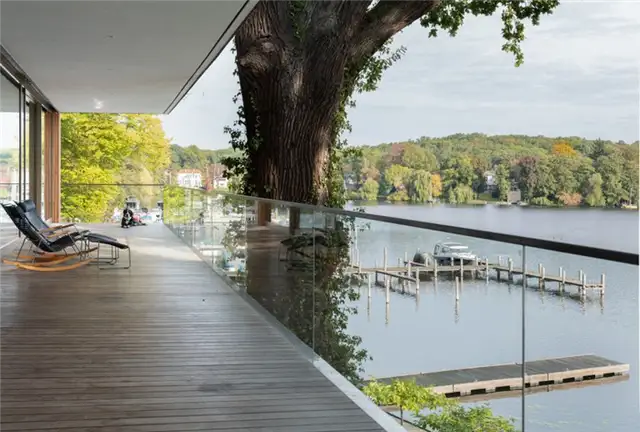 Haus am See Potsdam Germany терраса