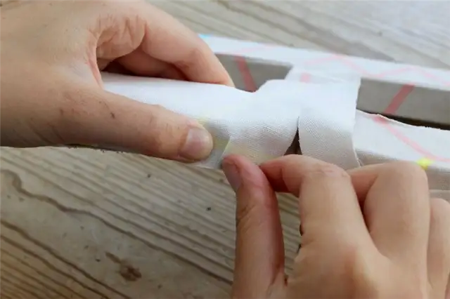 Красочный DIY (своими руками) Ткань Покрытые буквы Вырезать излишки