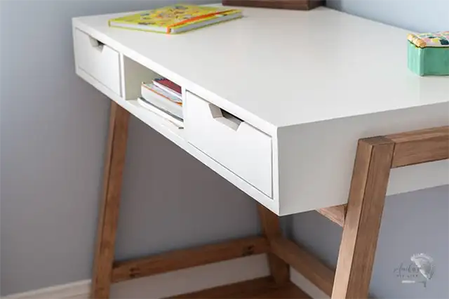 DIY (своими руками) A-Frame Desk - простой современный дизайн - использование основных электроинструментов