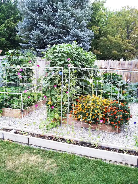 Садовый ящик Raised Garden Box - нейлоновая сетка с широкой ячейкой