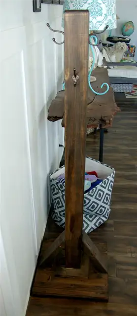 DIY (своими руками)-rustic-coat-rack