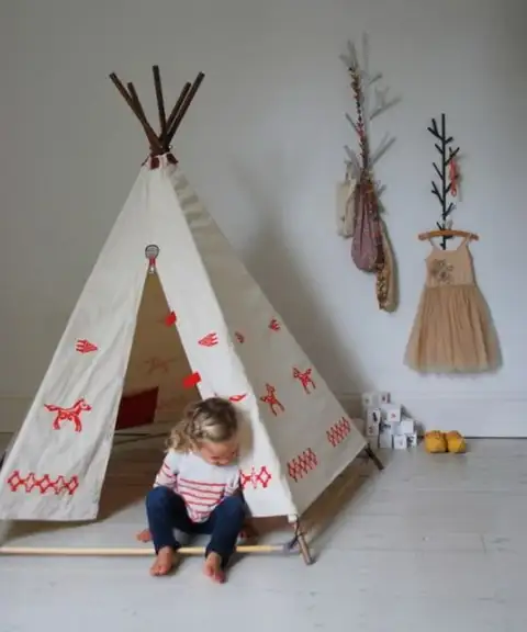 игровые палатки в детской комнате3-9