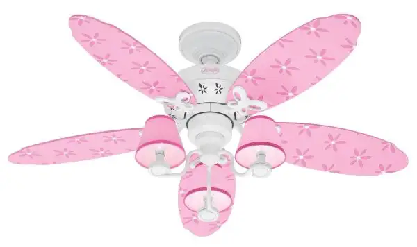 розовый вентилятор