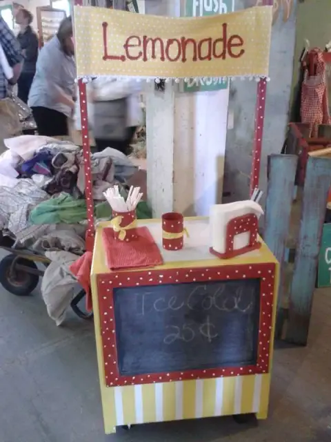 Лимонадная стойка