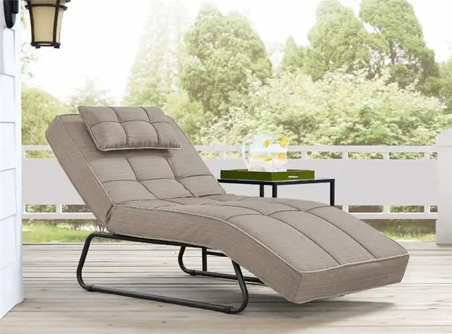 Andrew Long Reclining Single Chaise с подушками