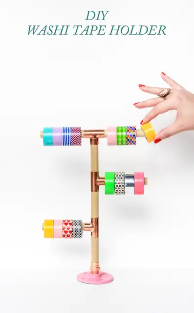 DIY (своими руками) держатель для лент washi