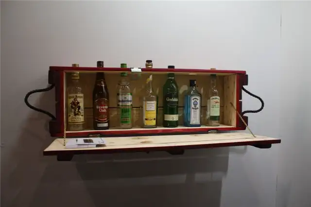 Подвесной винный бар boitesdelapaix