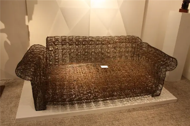 Untitled Wire Couch