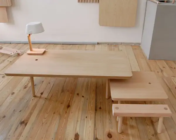 Paul crofts assembled isomi furniture collection design черно-белая мебель