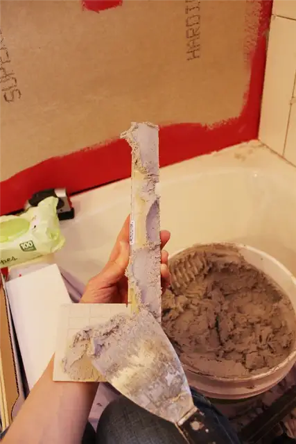 DIY (своими руками) Tile Shower Tub Surround - L-образное пространство