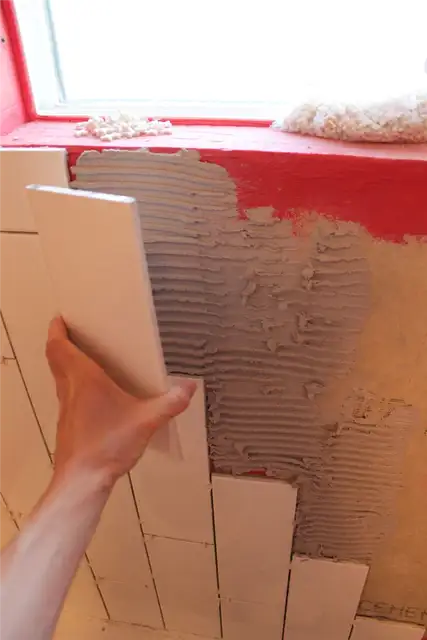 DIY (своими руками) Tile Shower Tub Surround - распорки
